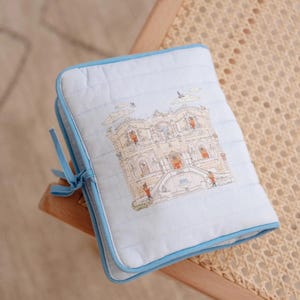 Royal Mansion Diaper Clutch, Toiletry Bag, Small Diaper Bag, Organizing Pouch, Diaper Bag Organizer,Nappy Wallet,Baby Shower Gift