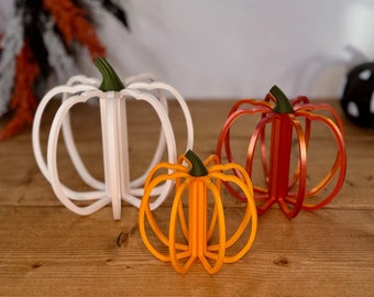 3Dプリントのハロウィンパンプキンデコレーション、秋のテーブルデコレーション