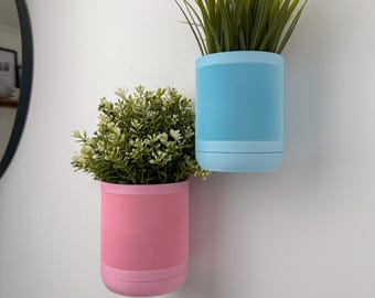 Modern Minimalist Wall Planter, Summer Home Decor, 11 Colour Options, Hidden Drip Tray, Home Decor, Home Gift