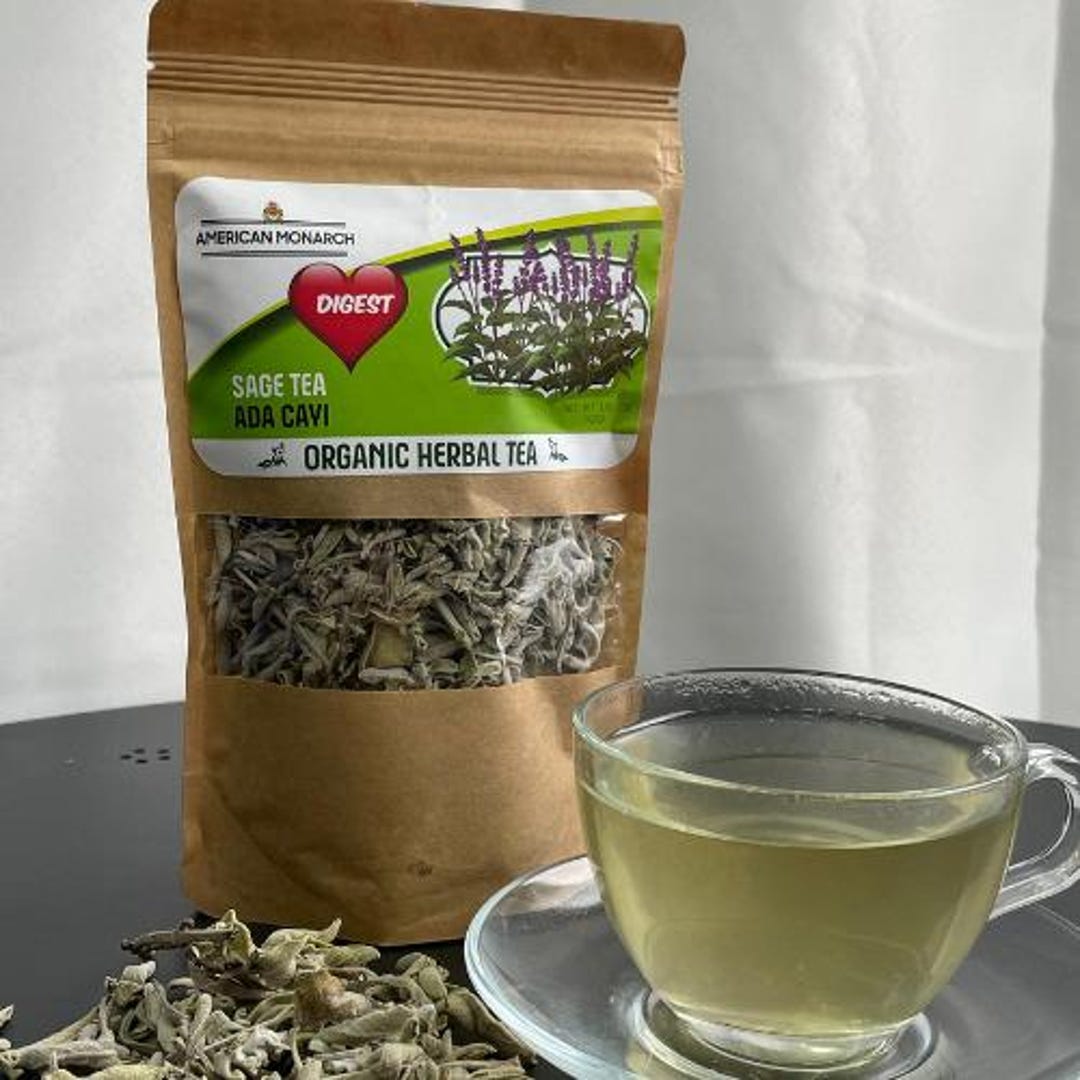 Selavi Tea Sage Leaf | Sage Tea , Garden, Salvia Officinalis | Natural | Herbalist ...