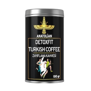 Turkish Coffee, Slimming Coffee, Famous Gourmet Flavor, Freshly Grinded and Packaged 100gr
