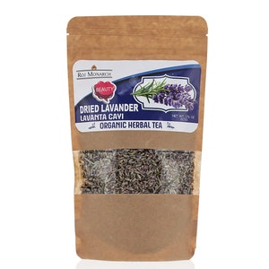 Organic Lavender Tea - Crafted with Natural and Fresh Lavender Blossoms