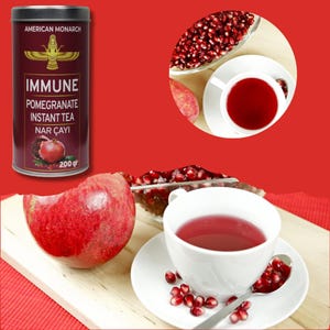 Pomegranate Instant Tea, Pomegranate - Mixed Tea
