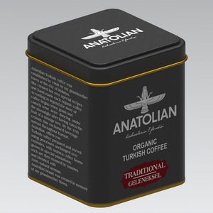 Organic Stone-Milled Turkish Coffee | Traditional Flavor with Natural Ingredients | Premium Ground Coffee – 100% Arabica