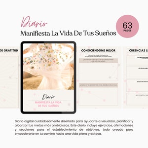 Guía práctica para Manifestar tus Sueños, tablero de sueños, guía en español, guía de abundancia, con derechos de reventa, MRR, PLR