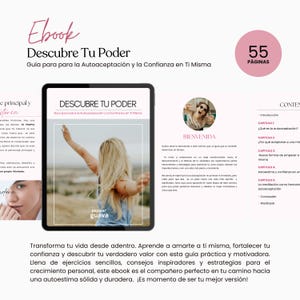 Guía Descubre tu Poder y la Confianza en Ti Misma - Autoayuda - Bienestar - Coach - Salud Emocional - Derechos de Reventa - MRR - PLR