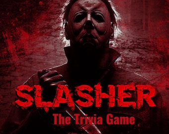 Horror Movie Trivia Game: Michael Myers vs Jason (PowerPoint Digital Download)