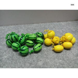 1Pcs Clay  mini food model for dolls, miniature watermelon fruit ,miniatures handmade, miniature dollhouse polymer clay food model