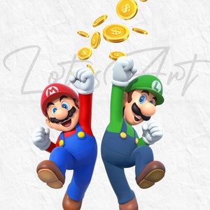 Mario, Super Mario, Mario And Luigi, Mario Gold, Mario Punch, All Characters, Colorful Mario, Green Mario, Red Mario