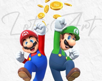 Mario, Super Mario, Mario And Luigi, Mario Gold, Mario Punch, All Characters, Colorful Mario, Green Mario, Red Mario