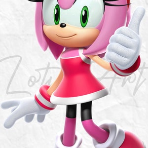 Amy Rose, Sonic Boom, Hedgehog, Sonic Knuckles, Videojuego, Dibujos animados, Sonic rosa