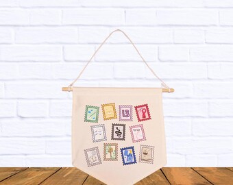 Tijdperk postzegelsbanner