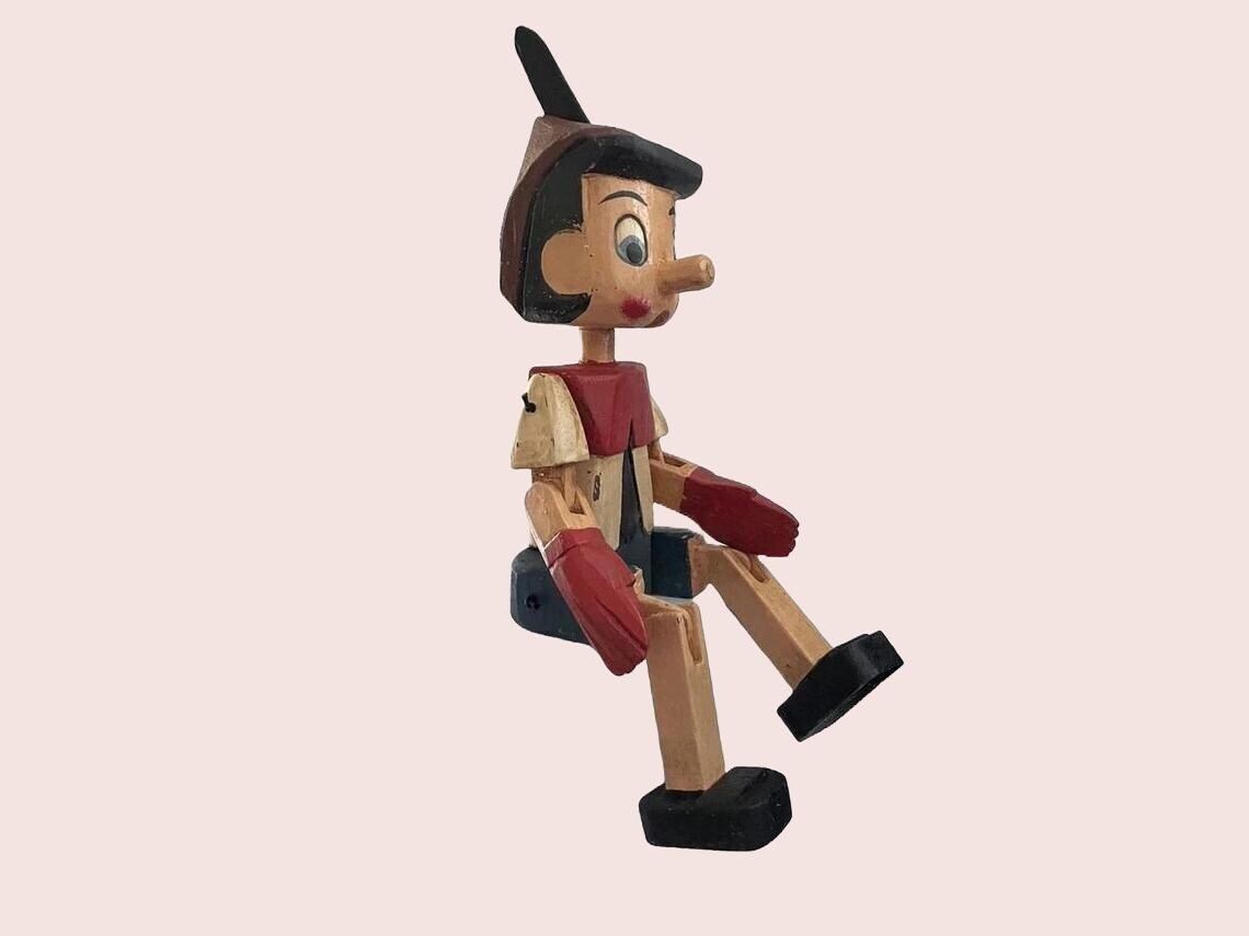 Wood pinocchio doll - Etsy 日本