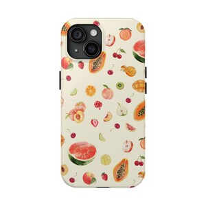 Watercolor Fruit Phone Case: Summer Design, Tough Protection image 5