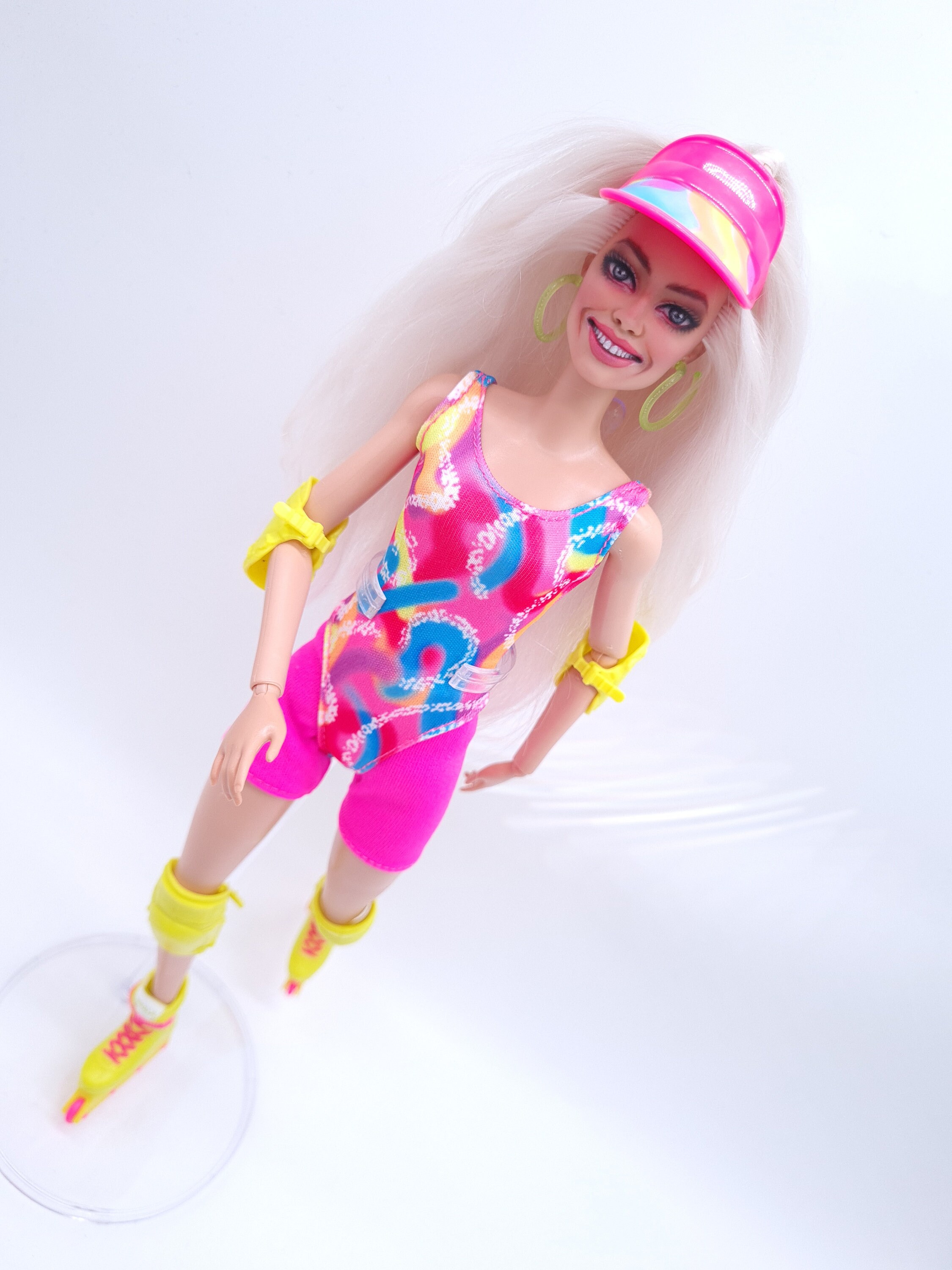 OOAK Barbie Doll Repaint and Reroot in a