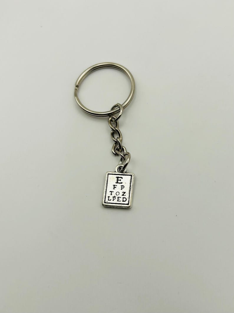 Micro Miniature Eye Exam Chart, Keychain - Etsy