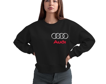 Sudadera Audi para hombre y mujer / Sudadera de cuello redondo para amantes de los coches / Regalo para entusiastas de los coches / Top unisex de calle