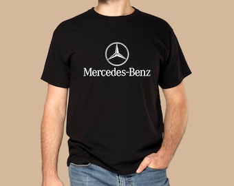 Sudadera con capucha y camiseta Mercedes / Ropa con logotipo de coche de lujo / Camiseta gráfica de Mercedes-Benz / Regalo para amantes de los coches / Ropa de calle de carreras
