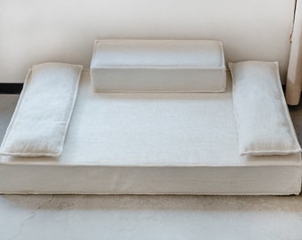 Dog Bed Mat Cushion Custom Size Pet Bed for Pets Gifts Large Dogs Bed Pet Cushion Removable Washable Cover and Waterproof Lining