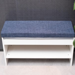 Custom Cushions Bench Cushion Indoor Window Seat Cushion Nook Pad Custom Seat Cushion for Bench Minimalist Mudroom Cushion Indoor Furniture