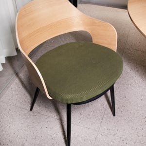 Custom Chair Cushions Home Office Cushions with Zipper Trapezoid Cushions Bistro Seat Cushions for Chiavari Chair Pads for Car Seat Cushion