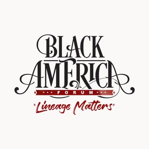 Diseño de logotipo personalizado - BLACK AMERICA FORUM (paquete de marca, logotipo tipográfico, identidad artística, logotipo empresarial personalizado)
