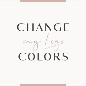 Personalizza i colori del tuo logo (valido solo per LOGO COLLECTION ⟣1⟢)