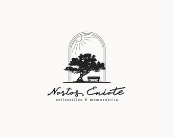 Von der Natur inspiriertes ganzheitliches Tree Bench Logo Design | Nr. 10 |