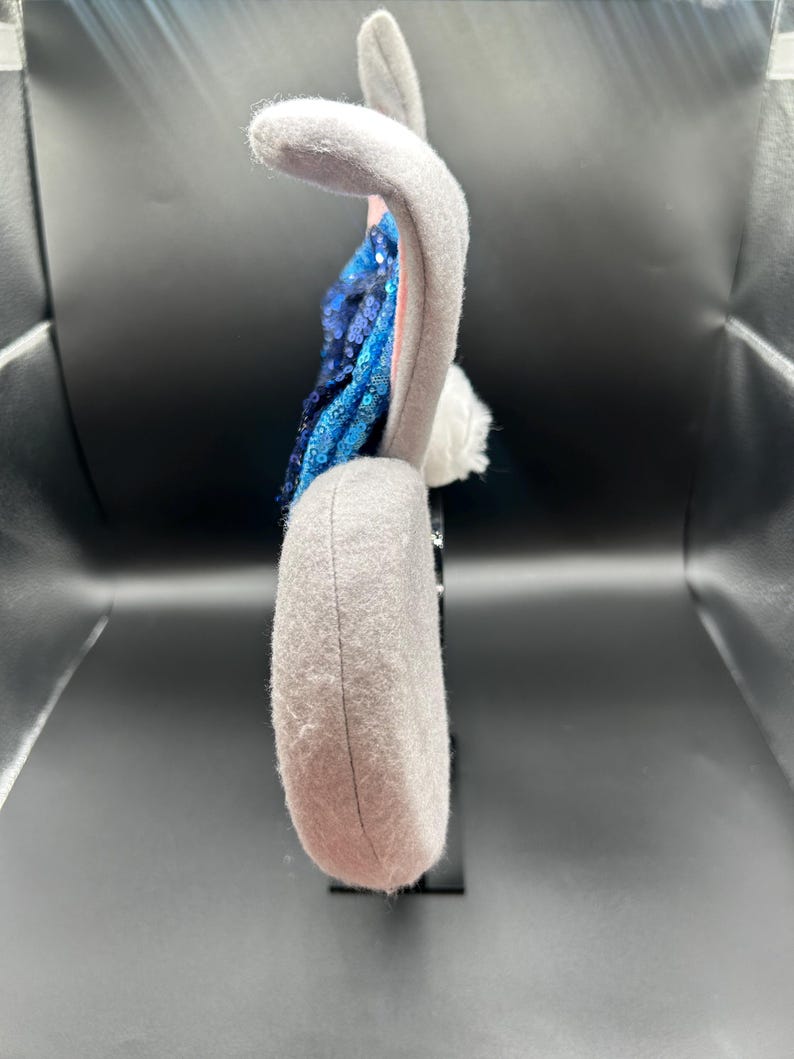 Judy Hopps-inspirerat pannband med kaninöron, Zootropolis-musöron bild 7
