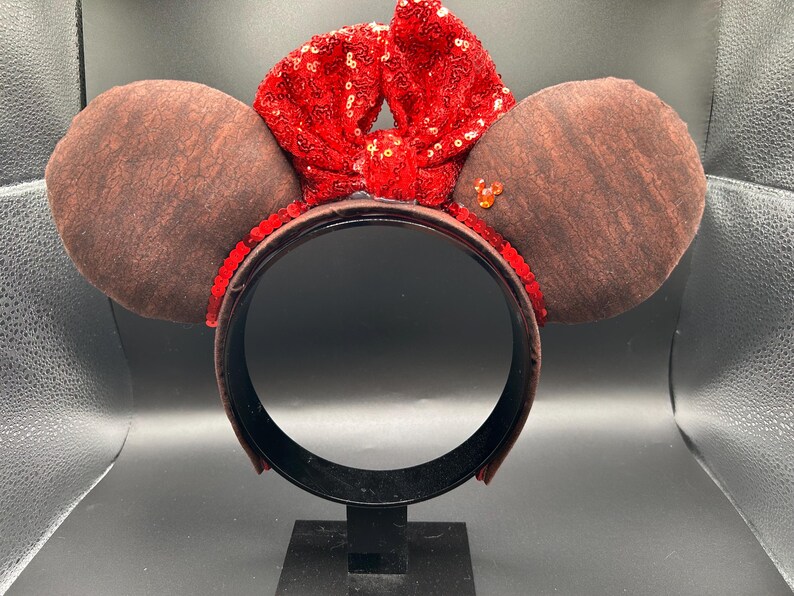 Angry Kalamoras inspired mouse ear. Moana coconut villians ear headband. image 7