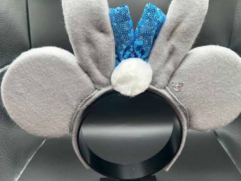 Judy Hopps-inspirerat pannband med kaninöron, Zootropolis-musöron bild 9