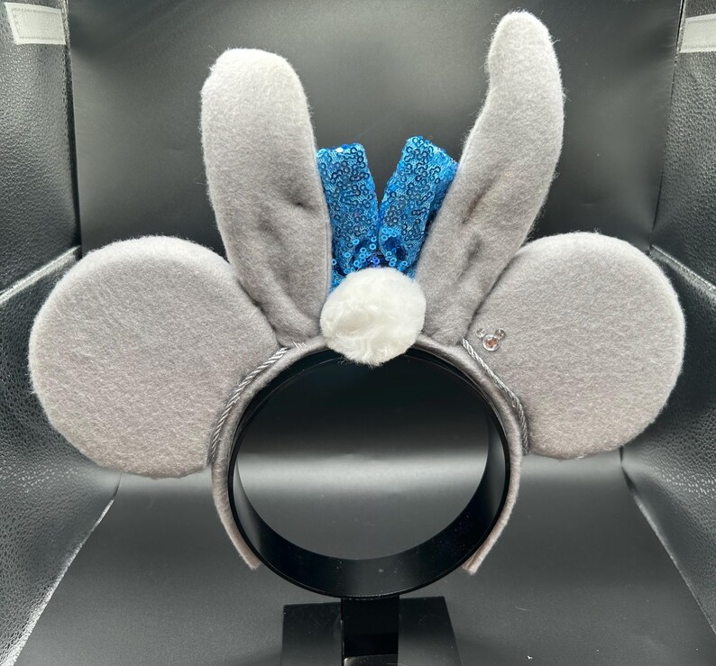 Judy Hopps-inspirerat pannband med kaninöron, Zootropolis-musöron bild 8