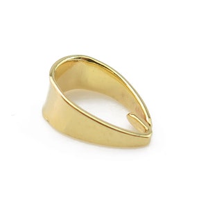 Gold Plated Silver Snap Bail 7.5mm