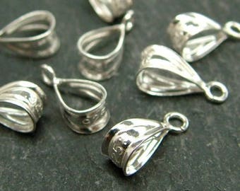 Sterling Silver Bail 9mm