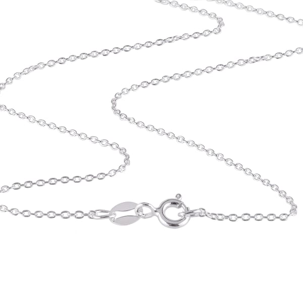 18 Zoll Sterling Silber Kabelkette Halskette