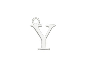 Charm in argento sterling ~ Y