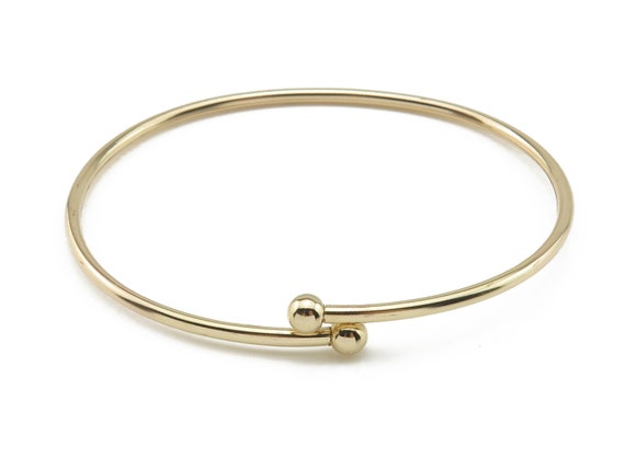 Bangle Charm Bracelet Flexible with Removable Ball Bangle Charm Bracelet Flexible with Removable Ball