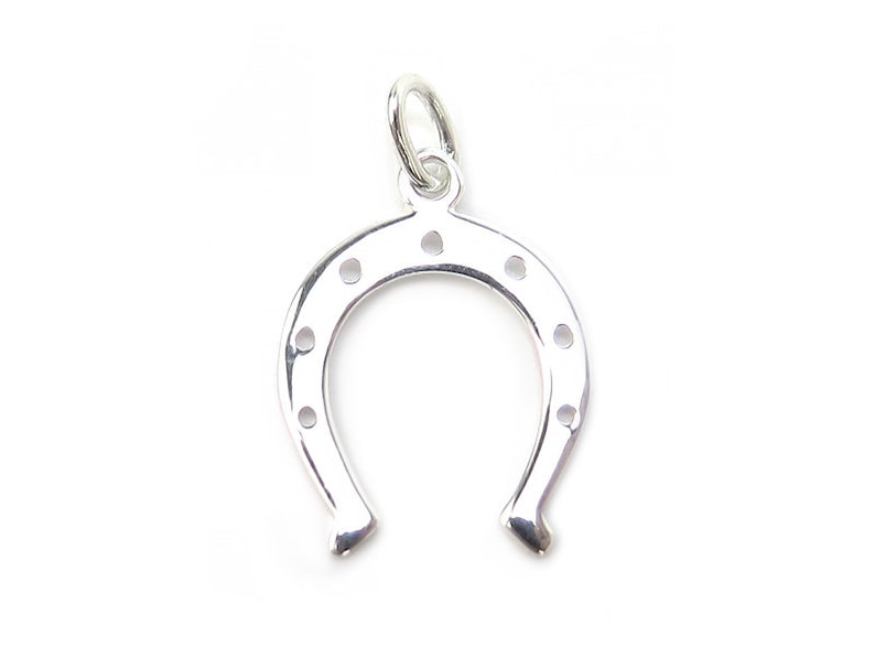 Sterling Silver Pendant Charm Horse-Shoe