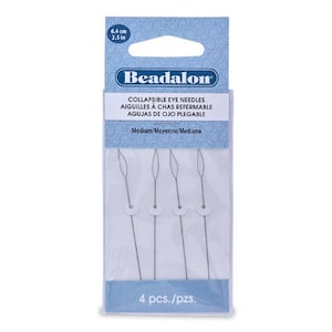 Beadalon Collapsible Eye Needles ~ Medium