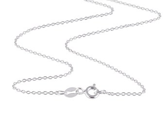 16 Inch Sterling Silver Cable Chain Necklace