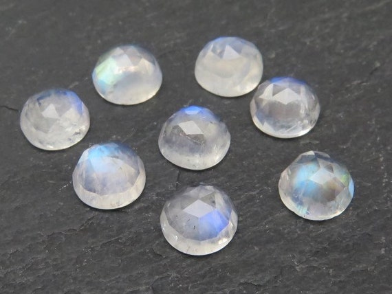 Rose cut best sale moonstone