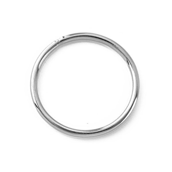 Sterling Silver Closed Jump Ring 12mm ~ 18ga