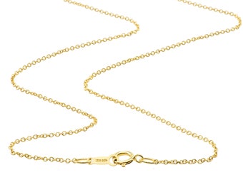 18 Inch 14K Gold Filled Cable Chain Necklace