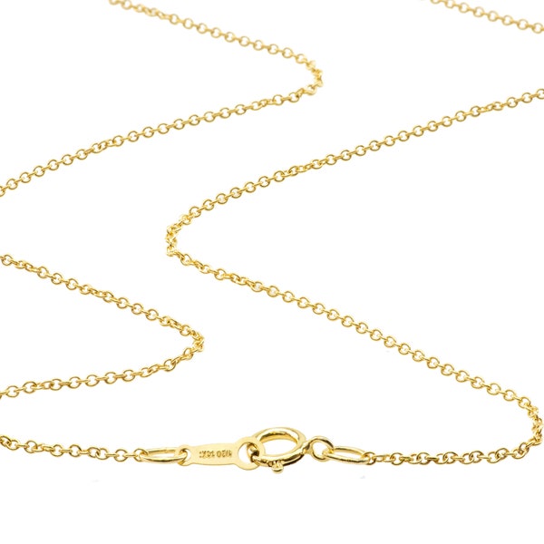 18 Inch 14K Gold Filled Cable Chain Necklace