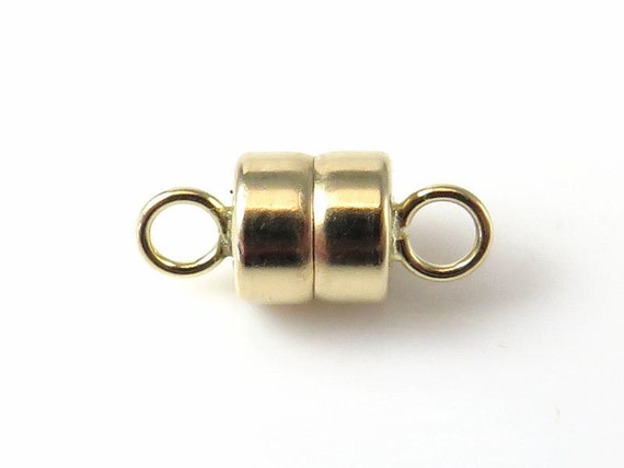 14K Gold Magnetic Clasp 4.5mm 1 piece