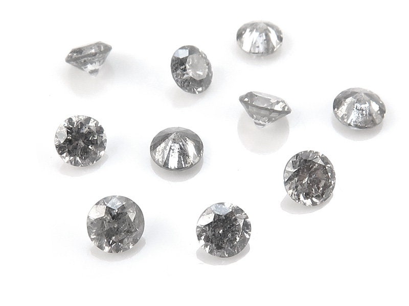 Loose salt sale and pepper diamonds