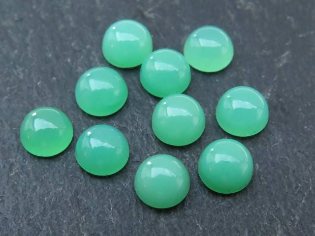 Chrysophrase - Cabochon Chrysophrase - Cabochon