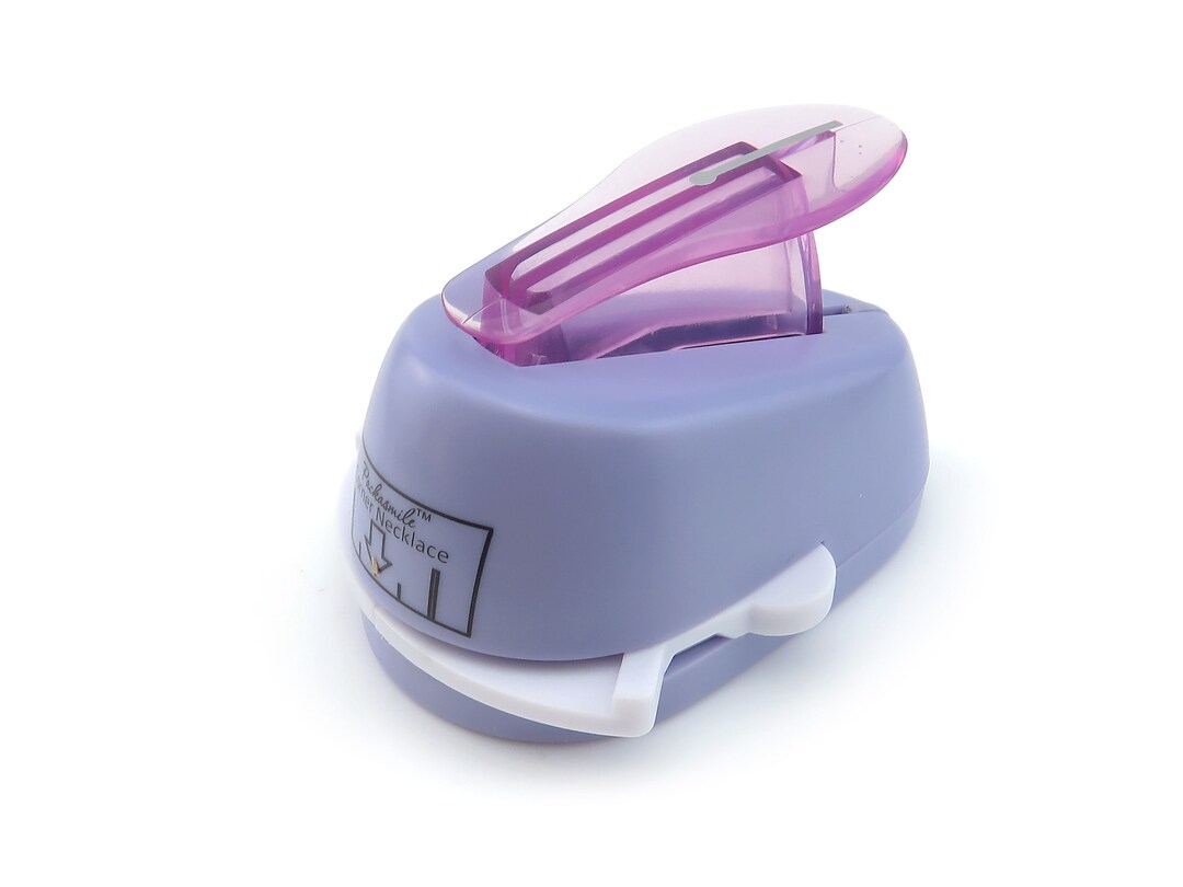 Corner Necklace Card Punch Etsy