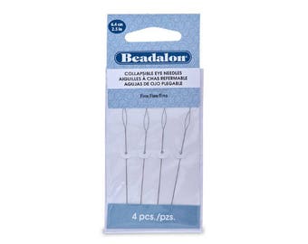 Beadalon Collapsible Eye Needles ~ Fine