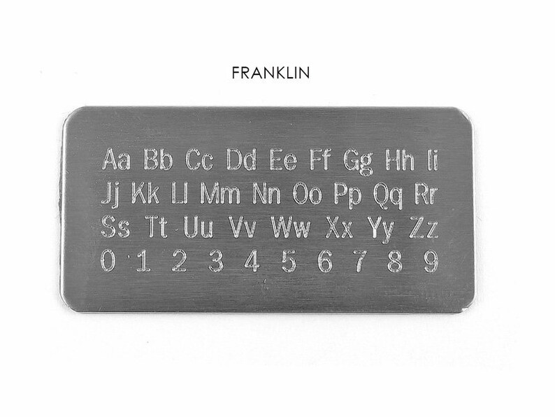 PERSONALISED Sterling Silver Engraved Tag 25mm